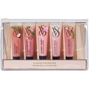 Victoria's Secret Angels Edit Flavored Lip Gloss Tube Coffret 5 pc.